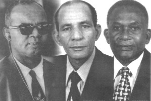 Dr Eric Williams, George Chambers, A.N.R Robinson