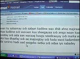 Using hotmail in Somali language