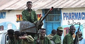 Ethiopian troops and militia loyal to the regime of the TFG